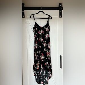 Torrid Floral Dress with Pink and White Accents